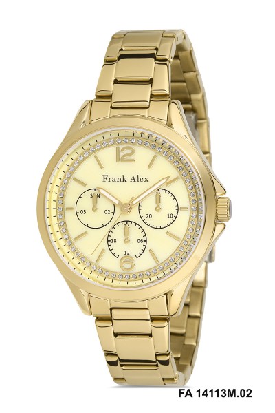 FRANK ALEX METAL KOL SAATİ
